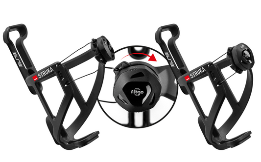 Elite Struka Bottle Cage - Black