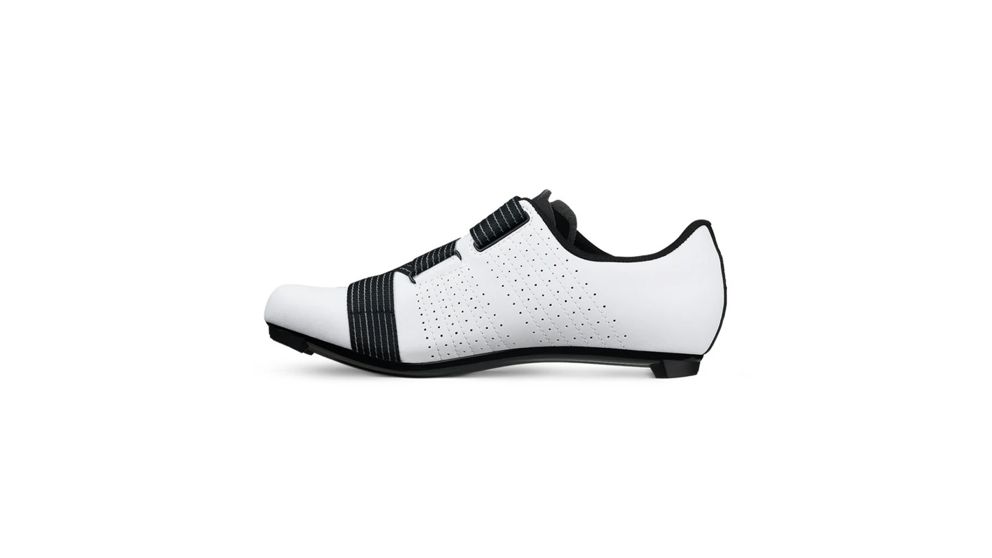 FIZIK TEMPO POWERSTRAP R5 -ROAD SHOES -WHITE/BLACK