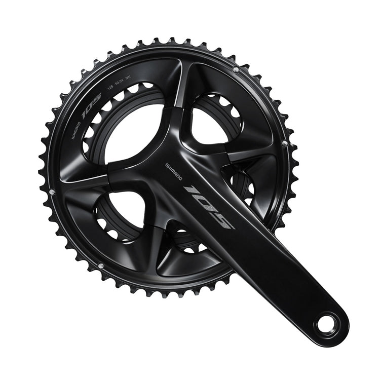 (SPECIAL OFFER)Shimano 105 Chainset 12 Speed - Black - FC-R7100