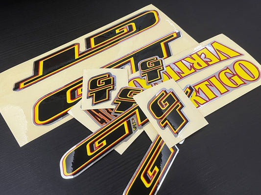 GT BMX Vertigo Vintage Old School 11-piece Sticker Set