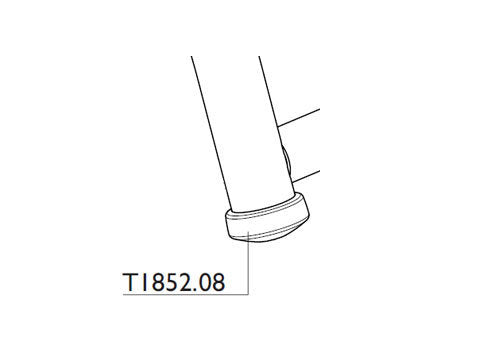 TACX T1852.08 ゴム足リアフレーム