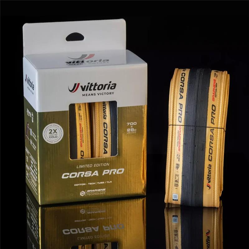 Vittoria CORSA PRO 700x28c 2本セット Vittoria Corsa PRO Tubeless Ready Folding Tire - Special Edition