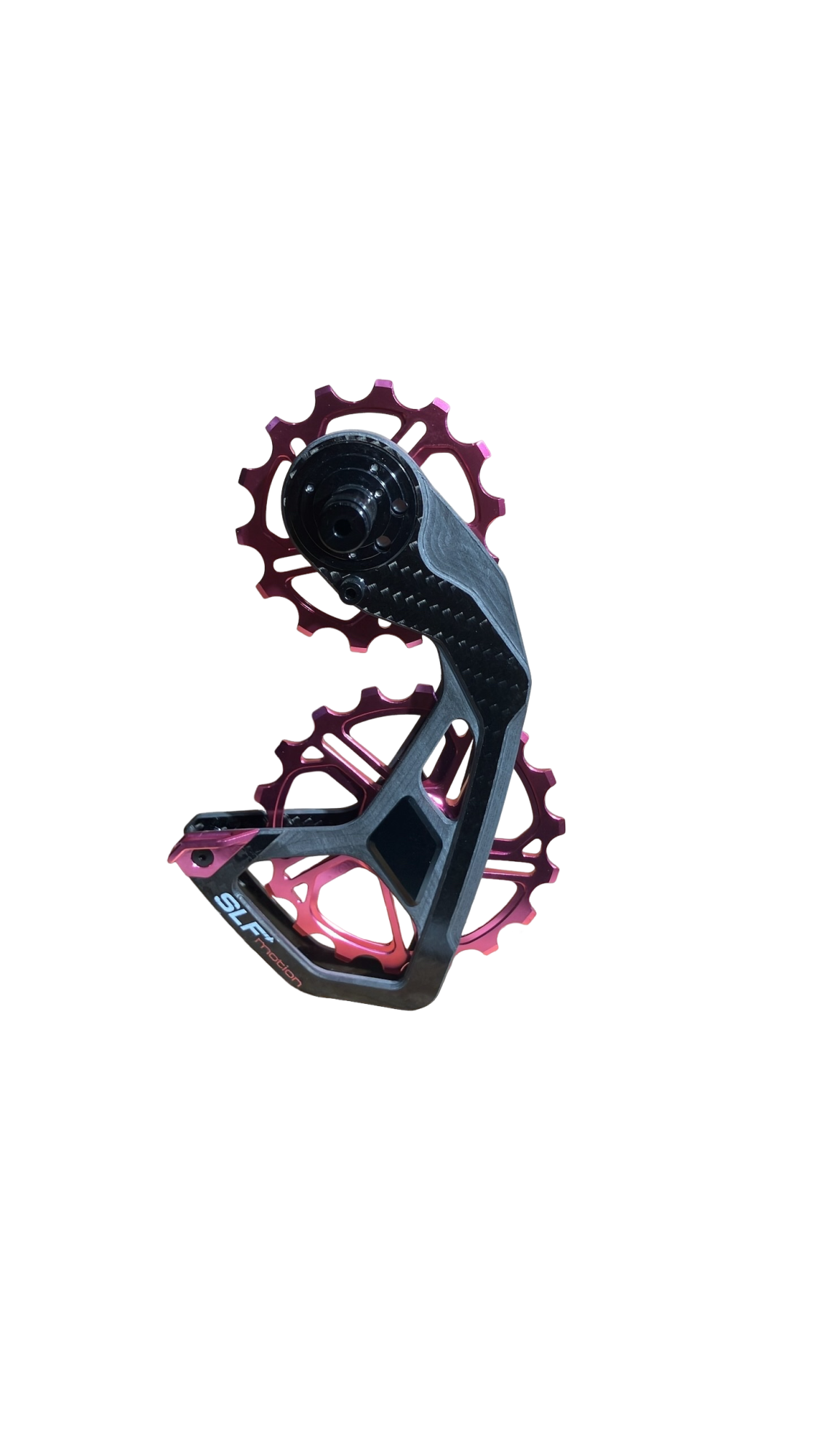 SLF Motion EVO Speed System~Shimano 8100 & 9200~PINK Pulley Wheels