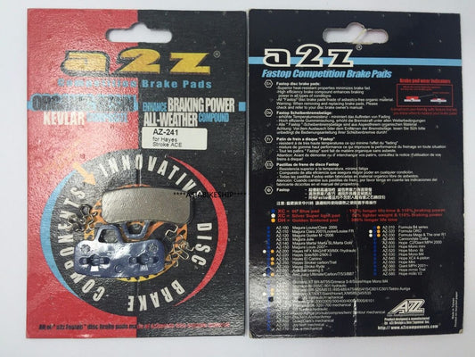 A2Z AZ-241 For Hayes Stroke Ace Disc Brake Pad