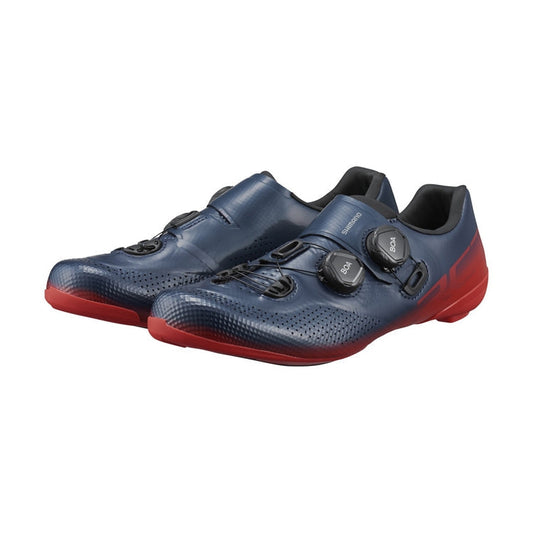 Shimano SH-RC702 Road Shoes-Wide-Red