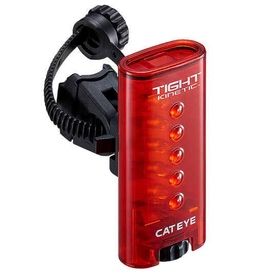 Cateye Tight Kinetic Rear Light(Battery)~TL-LD180K
