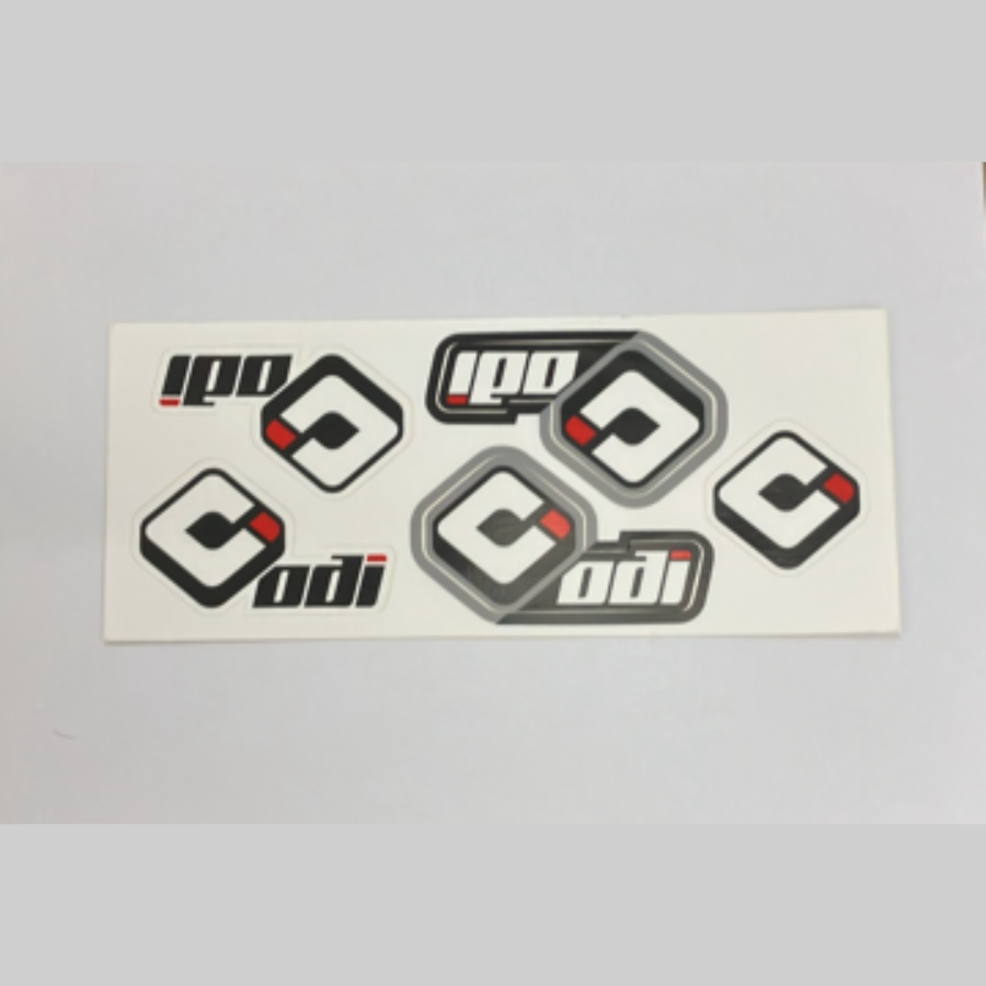 ODI Grips Decal Sticker Sheet