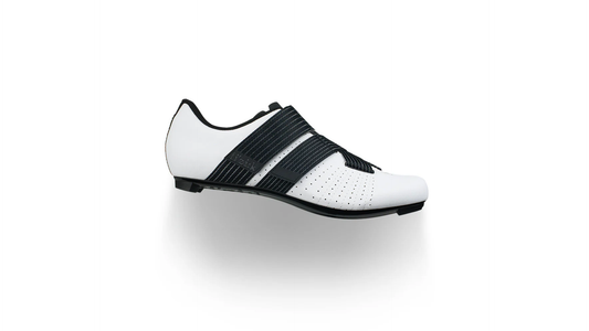 FIZIK TEMPO POWERSTRAP R5 -ROAD SHOES -WHITE/BLACK