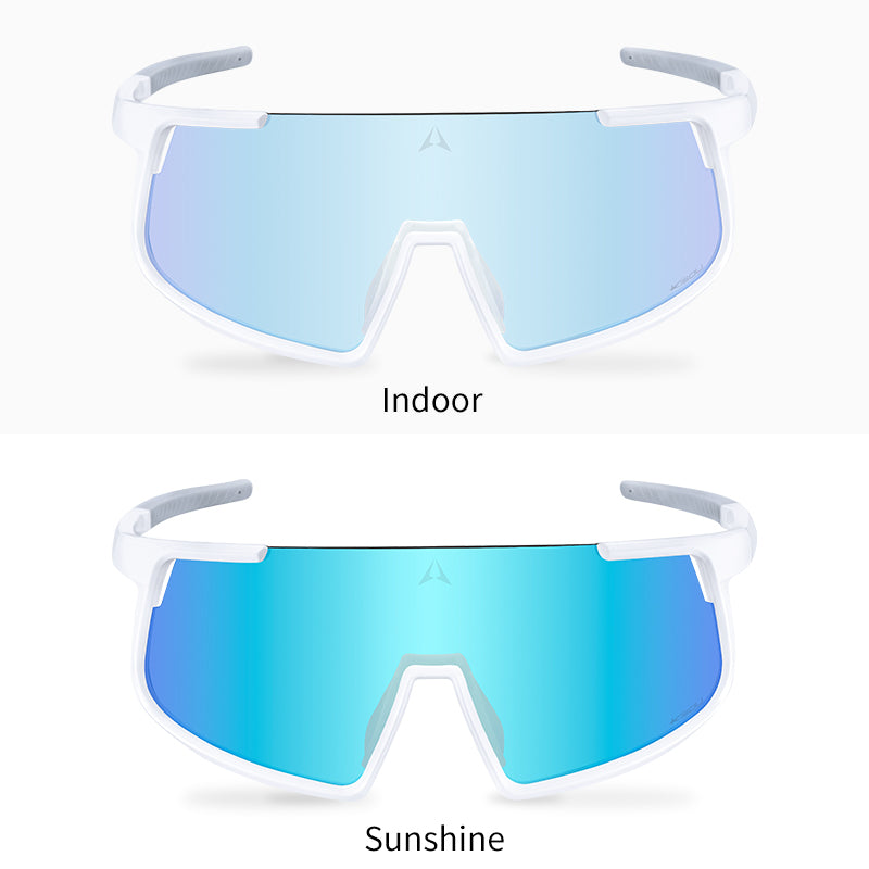 ALTALIST KISOU CR1 VIV20 Photochromic Semi-Rimless TR90 Cycling Sunglasses