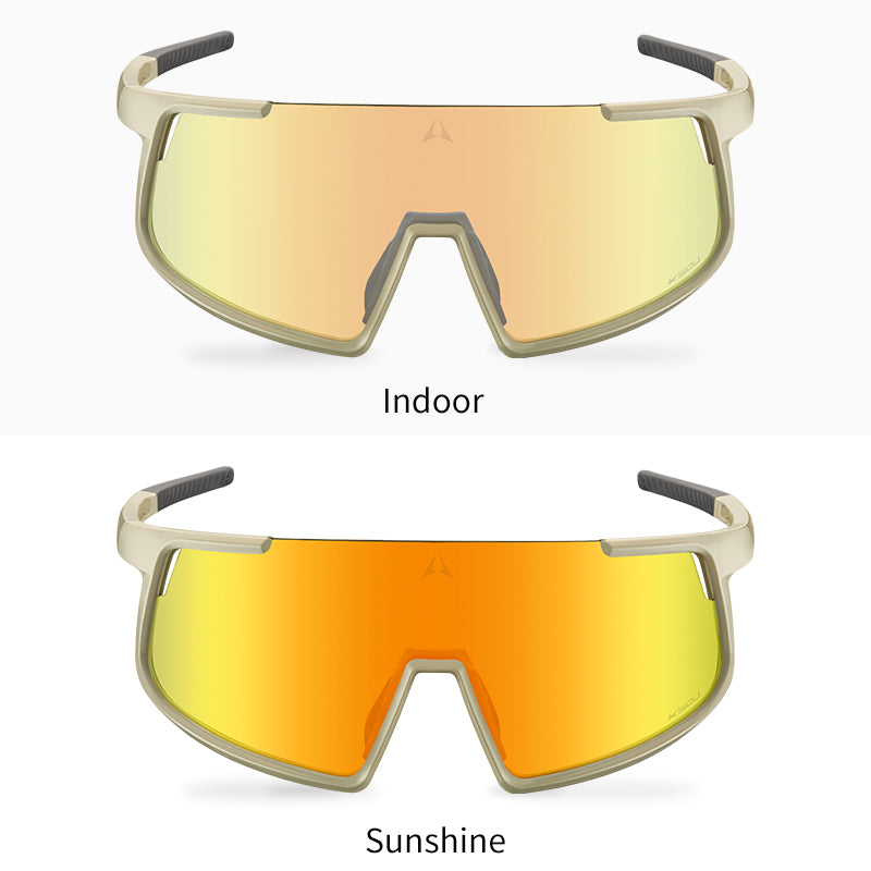 ALTALIST KISOU CR1 VIV20 Photochromic Semi-Rimless TR90 Cycling Sunglasses