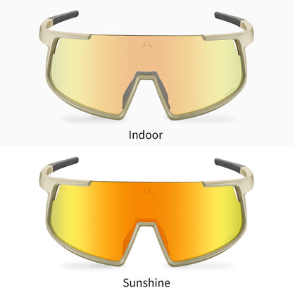 ALTALIST KISOU CR1 VIV20 Photochromic Semi-Rimless TR90 Cycling Sunglasses