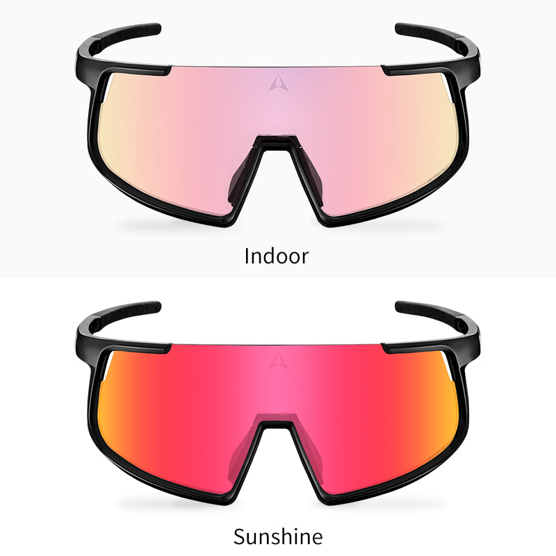 ALTALIST KISOU CR1 VIV20 Photochromic Semi-Rimless TR90 Cycling Sunglasses