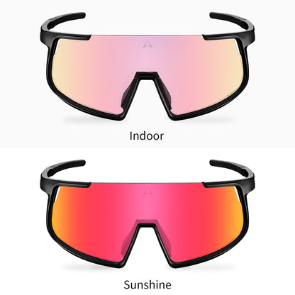 ALTALIST KISOU CR1 VIV20 Photochromic Semi-Rimless TR90 Cycling Sunglasses