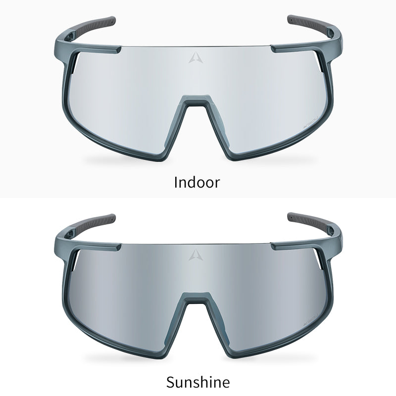 ALTALIST KISOU CR1 VIV20 Photochromic Semi-Rimless TR90 Cycling Sunglasses