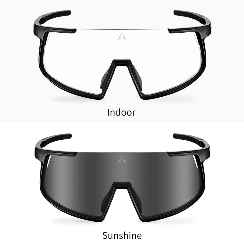 ALTALIST KISOU CR1 VIV20 Photochromic Semi-Rimless TR90 Cycling Sunglasses