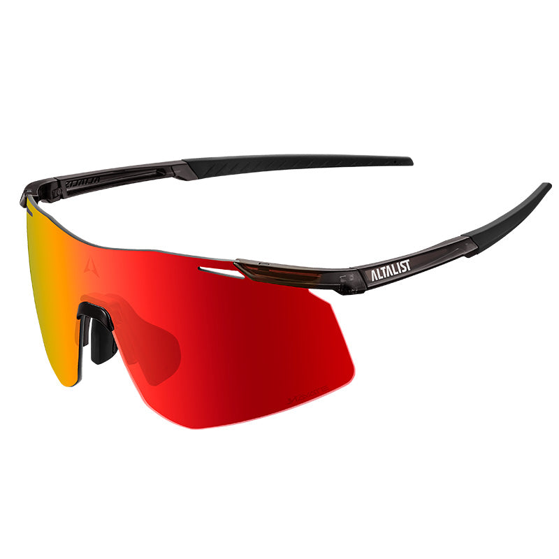 ALTALIST Interchangeable Sports Sunglasses (2-IN-1 VIV PLUS & ADV Coated Photochromic Anti-Fog + Night Clear) - HAYATE R3