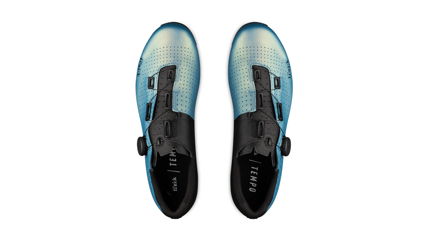 Fizik Tempo Decos Carbon Road Cycling Shoes IRIDISCENT BLACK