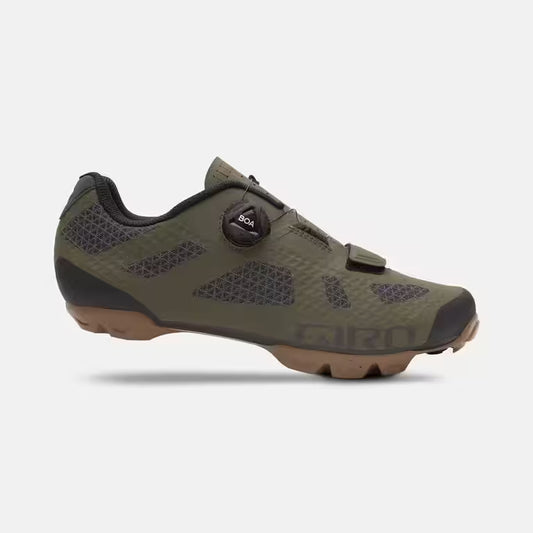 RINCON MEN'S MTB BIKE SHOES - OLV/GUM
