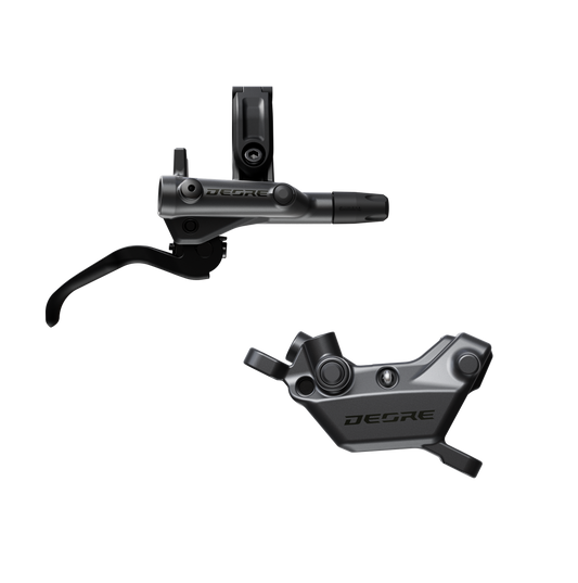 Shimano DEORE 4-Piston Front Disc Brake Set - Resin Pads - BL-M6200 / BR-M6220