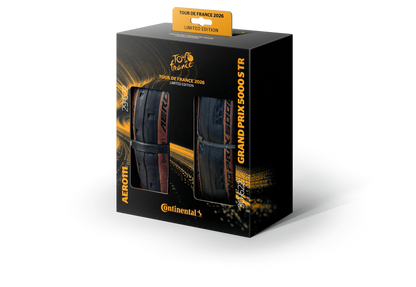 Continental Aero 111 Tubeless Front Tire -700x29C+ GP 5000 S TR Tubeless Rear Tire-700x30C-TdF26