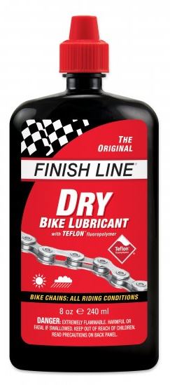 Finishline Dry Lube-Versatile dry chain lubricant