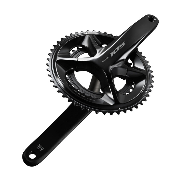 Shimano 105 Chainset 12 Speed - Black - FC-R7100