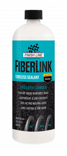 Finishline Fiberlink Pro Latex Tubeless Tire Sealant