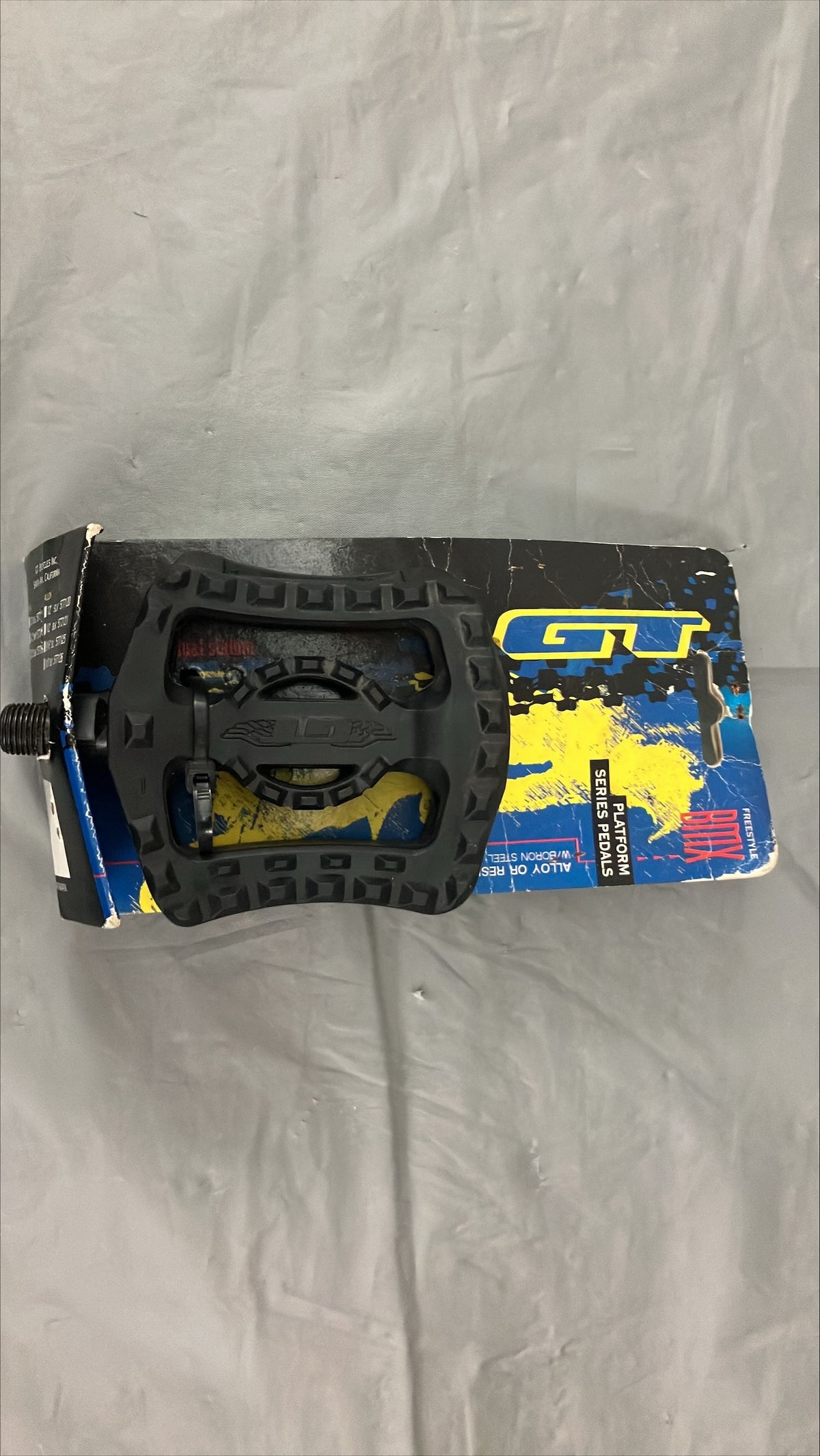 GT Old School BMX Resin Platform Pedals 1/2"