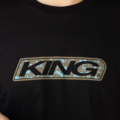 Chris King Splash T-shirt~Bronze/ Turquoise