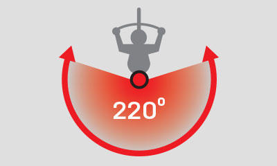 Topeak Redlite II 4 LED’s Rear Light - TMS035B - Black