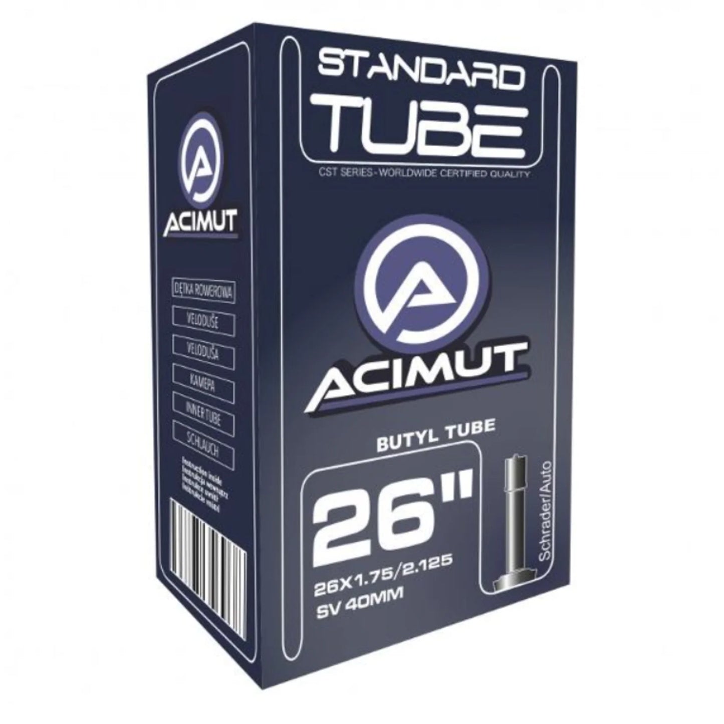 Acimut Inner Tube 26x1.75-2.25 A/V