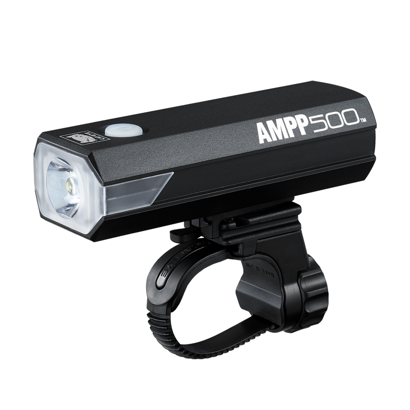 Cateye USB Rechargeable Front Light AMPP500 HL-EL085RC