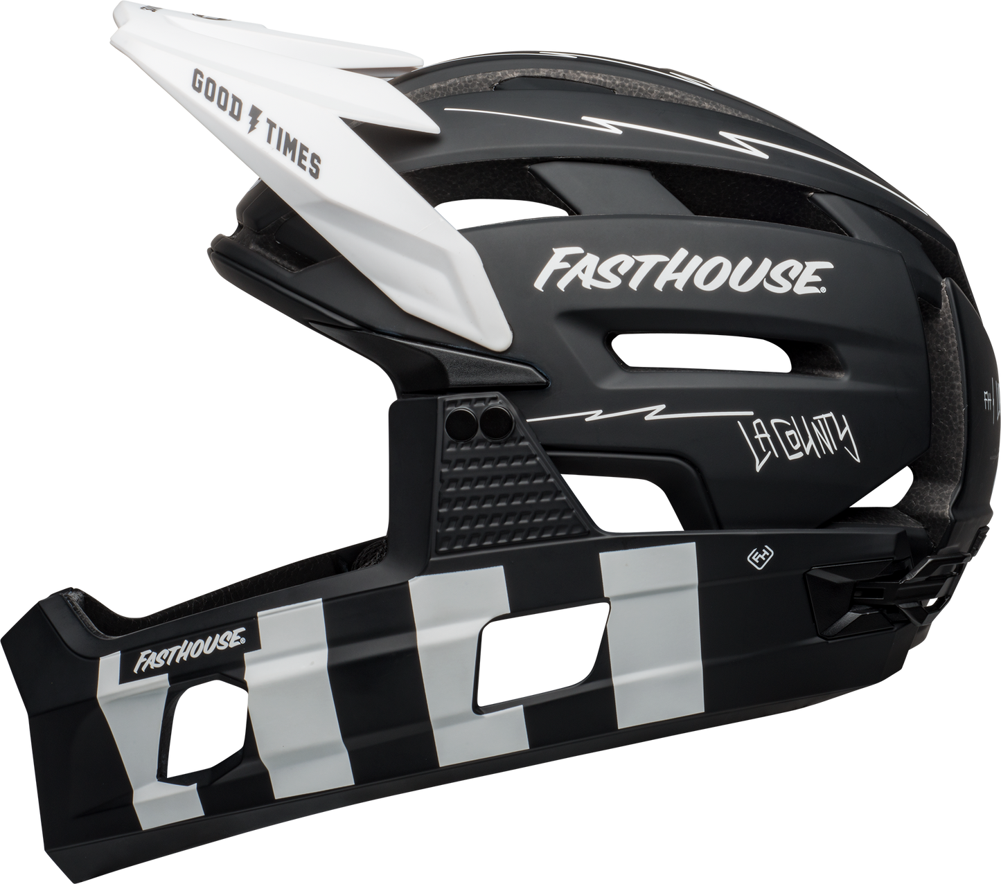 BELL Super Air R Mips Helmet - Fasthouse Matt Black And White M(55-59cm) ｜Region-exclusive