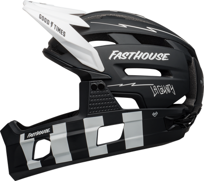 BELL Super Air R Mips Helmet - Fasthouse Matt Black And White M(55-59cm) ｜Region-exclusive
