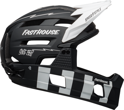BELL Super Air R Mips Helmet - Fasthouse Matt Black And White M(55-59cm) ｜Region-exclusive