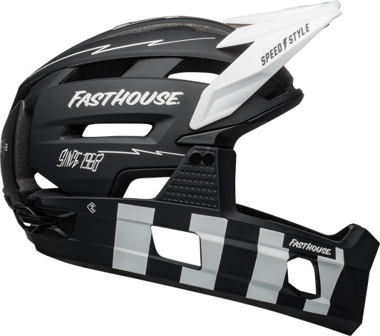 BELL Super Air R Mips Helmet - Fasthouse Matt Black And White M(55-59cm) ｜Region-exclusive