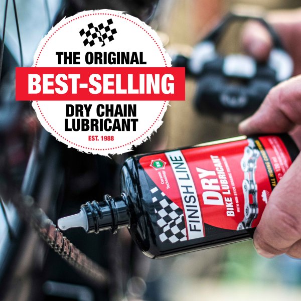 Finishline Dry Lube-Versatile dry chain lubricant