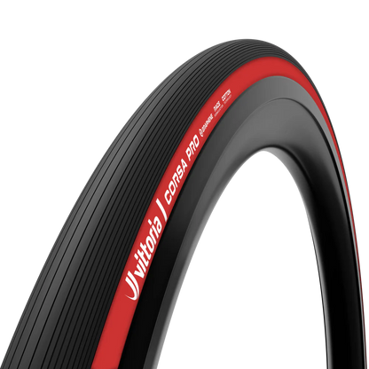 Vittoria Corsa PRO Tubeless Ready Folding Tire Red Edition 700X28C