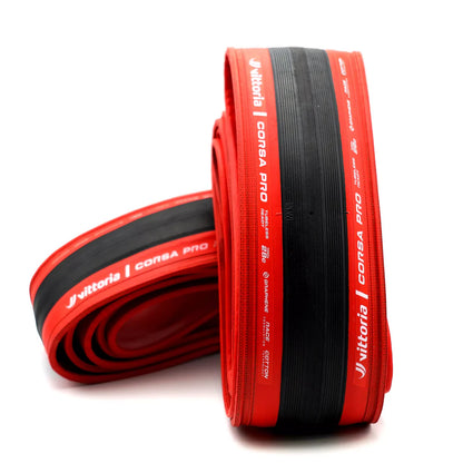 Vittoria Corsa PRO Tubeless Ready Folding Tire Red Edition 700X28C
