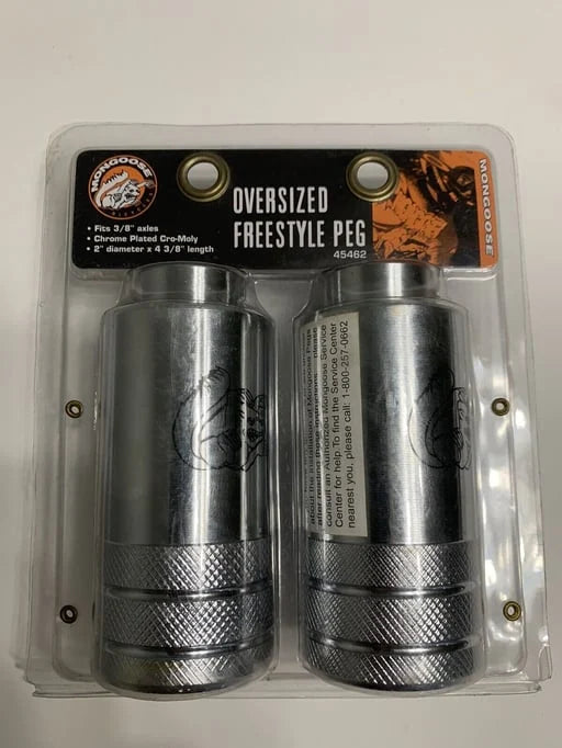 Mongoose BMX Original Bicycle Oversize Freestyle Pegs