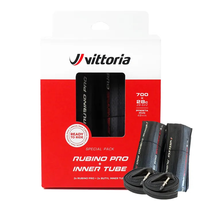 Vittoria Rubino Pro G2.0 Tire& Tube Set 700X28C