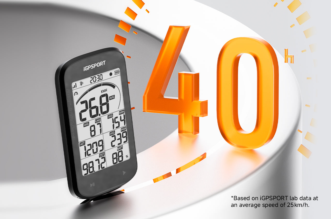 iGPSPORT BSC100Max GPS Cycling Computer 2.8" Screen Lightweight Smart Bike GPS