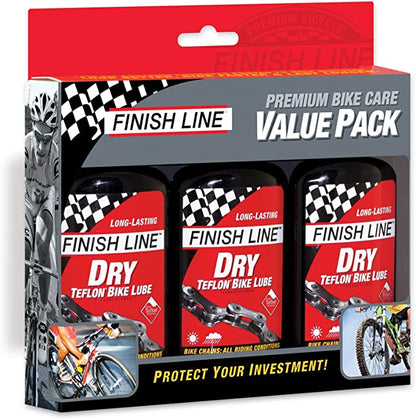 Finishline Premium Bike Care Value 3 Pack