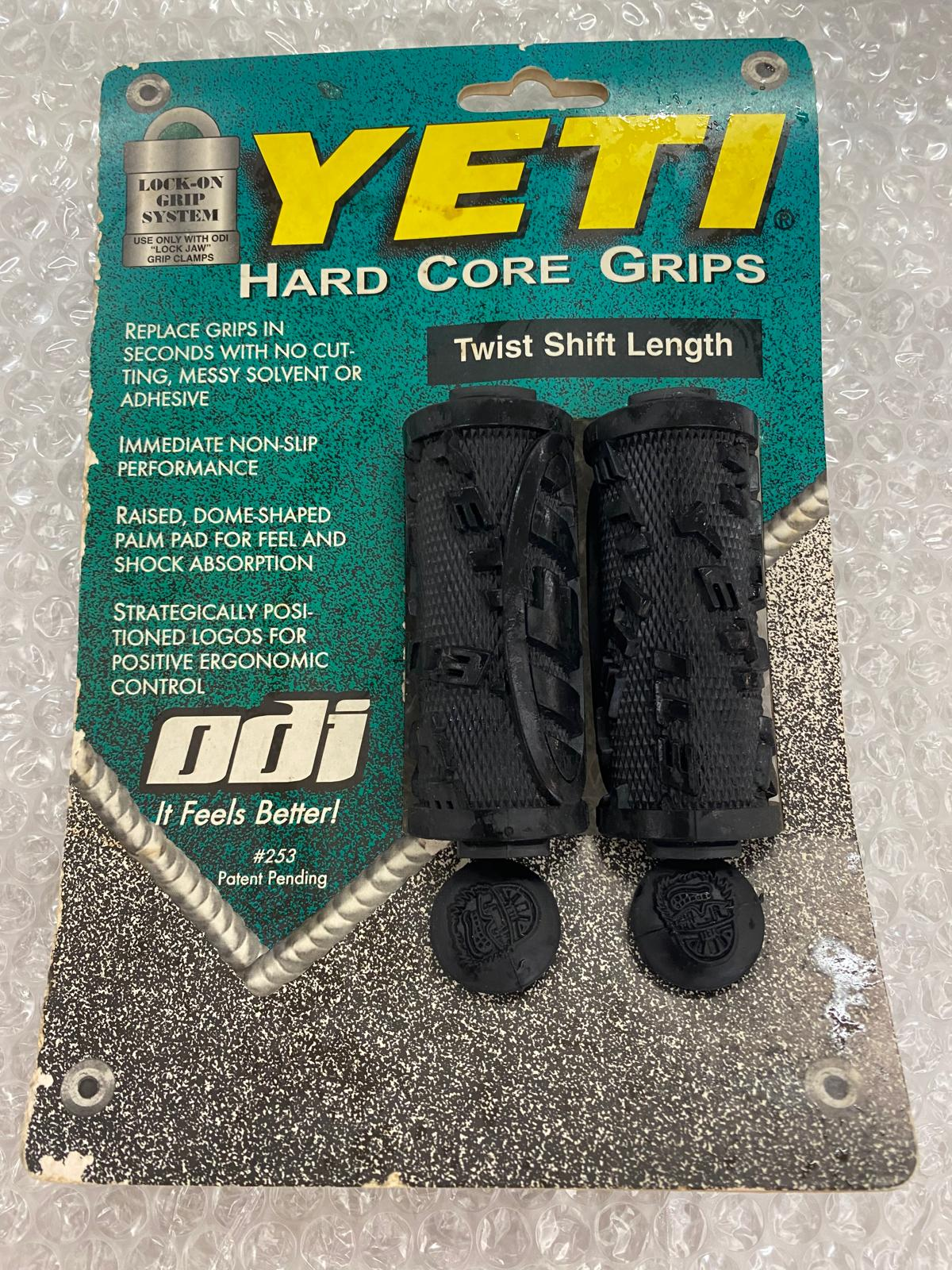 OSI x YETI Hard Core Grips (Twist Shift Length)-Black