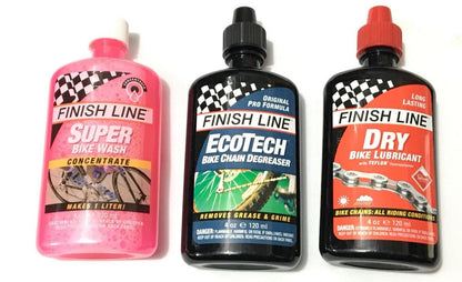 Finishline Premium Bike Care Value 3 Pack