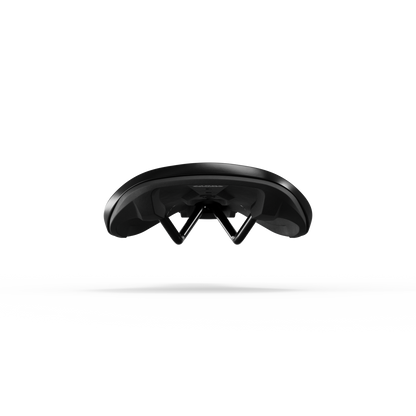 Pro Sirin Performance Asian Fit Stainless Saddle - Black