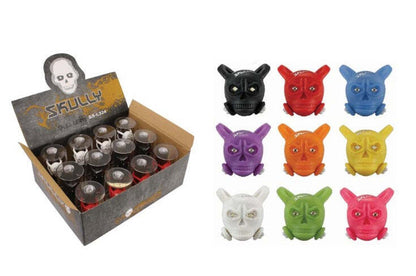 Skully Clip-On Skull Led Front / Rear Light Multicolor