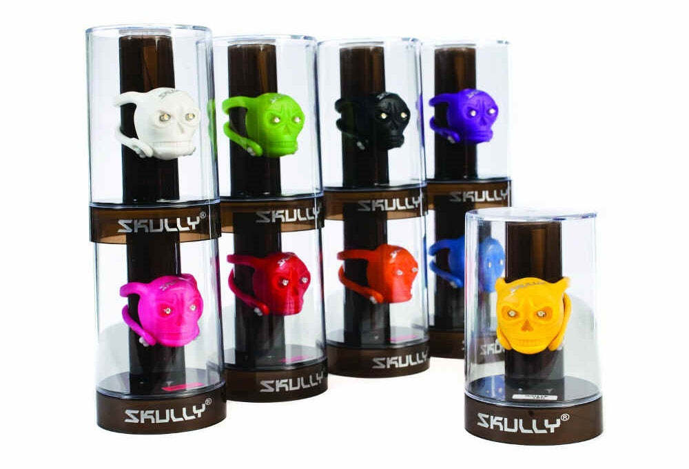 Skully Clip-On Skull Led Front / Rear Light Multicolor