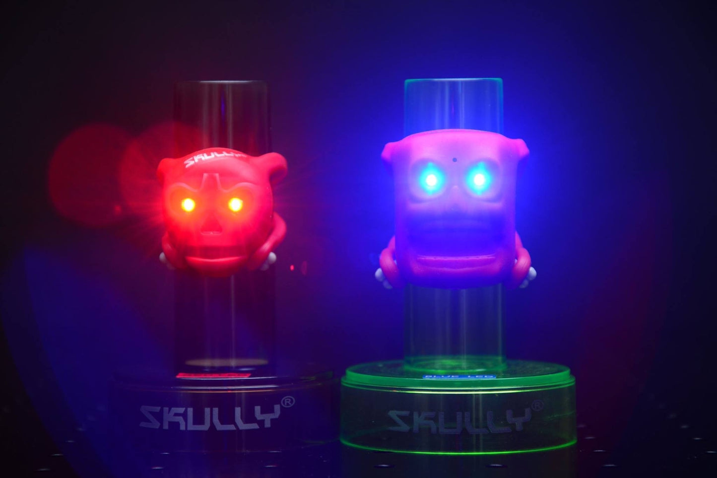 Skully Clip-On Skull Led Front / Rear Light Multicolor