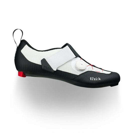 FIZIK TRANSIRO INFINITO R3 TRIATHLON SHOES-BLACK/WHITE